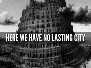 no lasting city